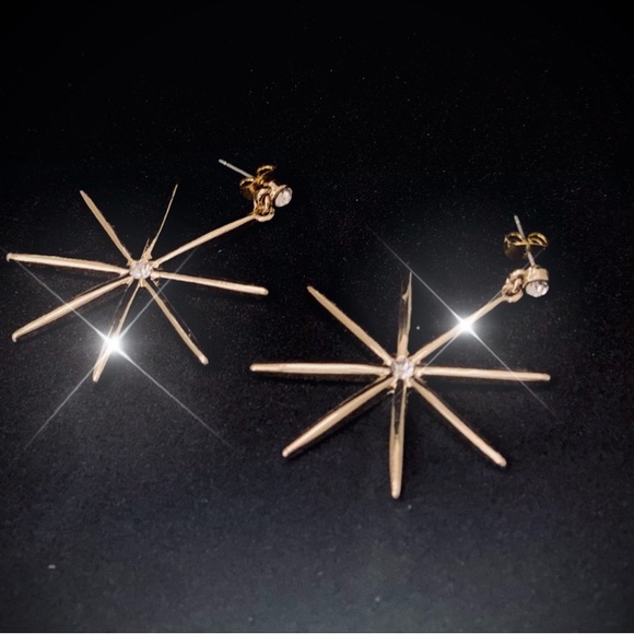 Ettika Starburst Earrings NWT - Picture 5 of 5